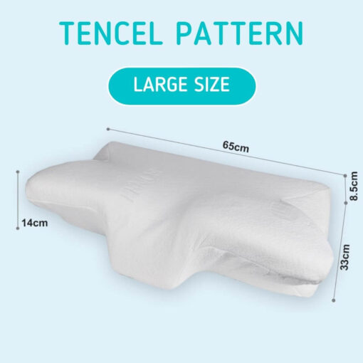 2 in 1 Neck Pain Pillow For Back Sleepers and Side Sleepers